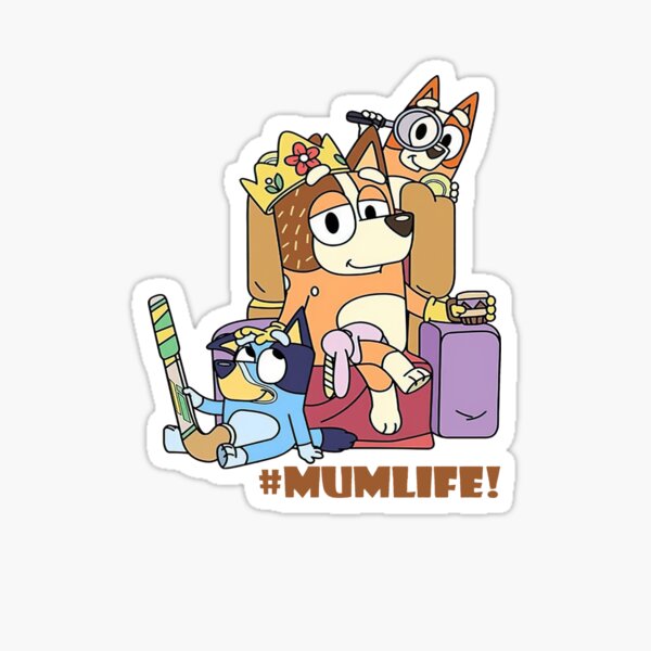 Funny Mum Life Sticker