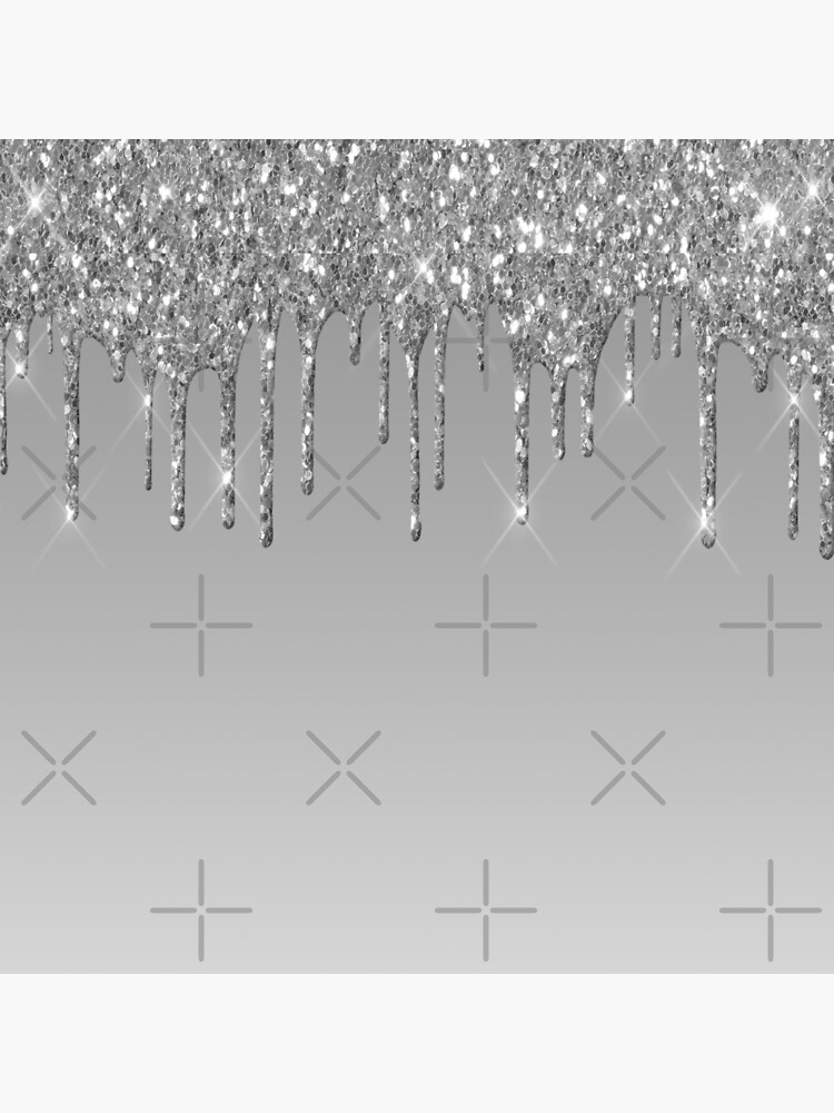 Silver Glitter by QuintaVale