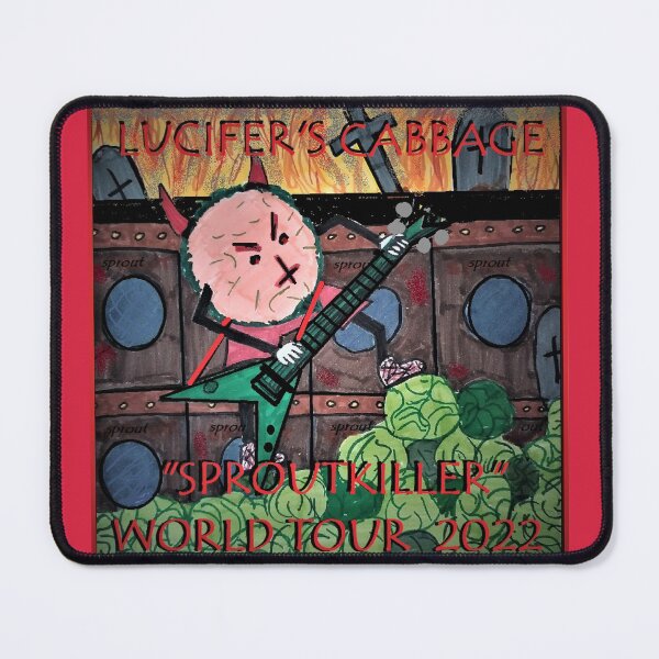 Item preview, LUCIFER'S CABBAGE - SPROUTKILLER TOUR designed and sold by LucifersCabbage.