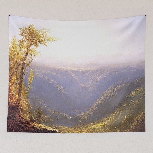 Item preview, A Gorge in the Mountains Kauterskill Clove 1862 (Remastered) designed and sold by BearsAreToys.