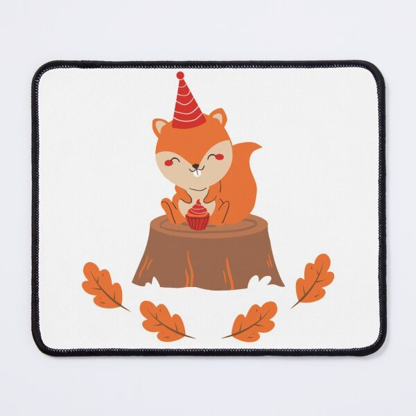 Item preview, Squirrel Brithday Moment Autumn Art designed and sold by Tshirtstory.