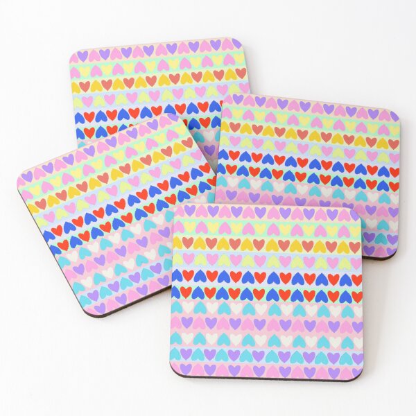Item preview, Pixel Heart Cute Pattern design  , Pink Purple , best gifts. designed and sold by sunlightdesign.