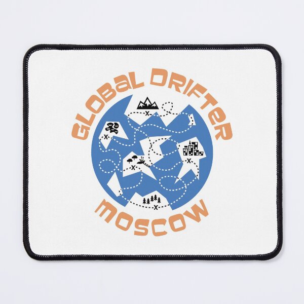 Item preview, Moscow Global Drifter designed and sold by designkitsch.