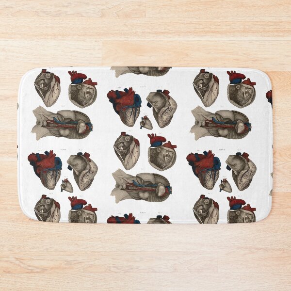 Item preview, Macabre Aesthetics: Anatomical figures of the heart designed and sold by Naturalist Prints.