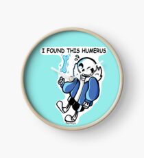 Sans Humor Clock