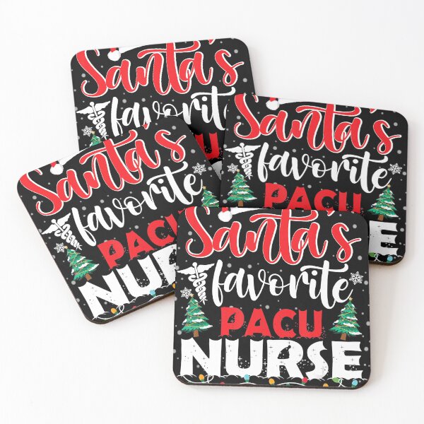 Item preview, Santa's Favorite Pacu Nurse Christmas Light Santa Hat designed and sold by AaronWeedo.