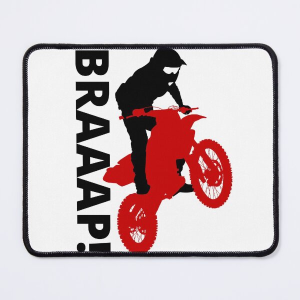 Item preview, BRAAAP! Dirt Biking ( Red and Black ) designed and sold by Wheeler-Styl3.