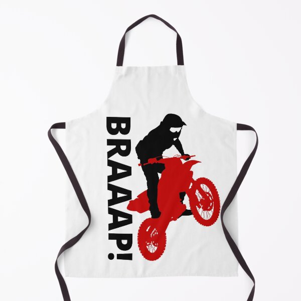 Item preview, BRAAAP! Dirt Biking ( Red and Black ) designed and sold by Wheeler-Styl3.