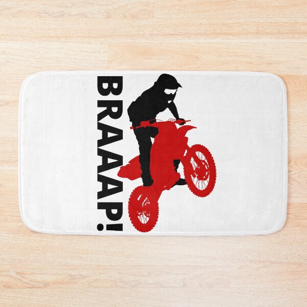 Item preview, BRAAAP! Dirt Biking ( Red and Black ) designed and sold by Wheeler-Styl3.