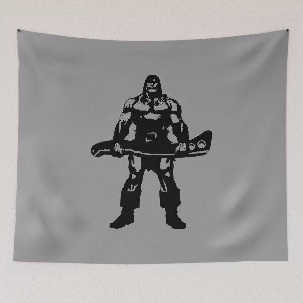 Item preview, Underwater Hockey Barbarian with Big Stick designed and sold by UWH-Designs.