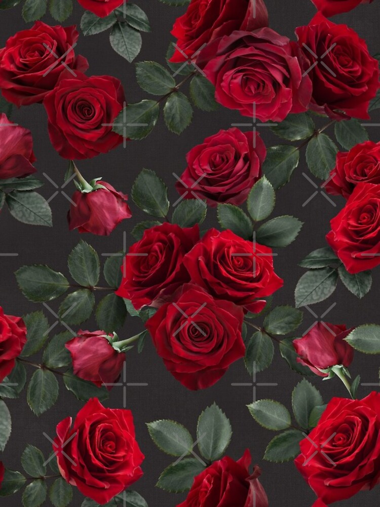 Thumbnail 5 of 5, iPhone Case, Red roses designed and sold by RinaMDesigns.