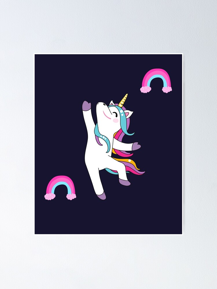 "Unicorns are cool just like icecreams" Poster for Sale by 2OfAKind