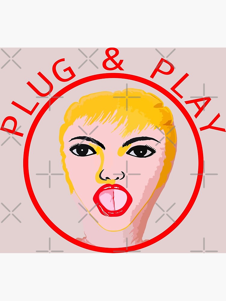 "Plug and Play RealDoll" Poster by PifPafPuf Redbubble