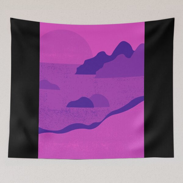 Item preview, Beach - Pink Purple Art designed and sold by iamwowie.
