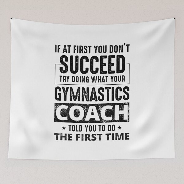 Item preview, Gymnastics Gymnast Trampoline Tumbling Coach Instructor designed and sold by CuteDesigns1.