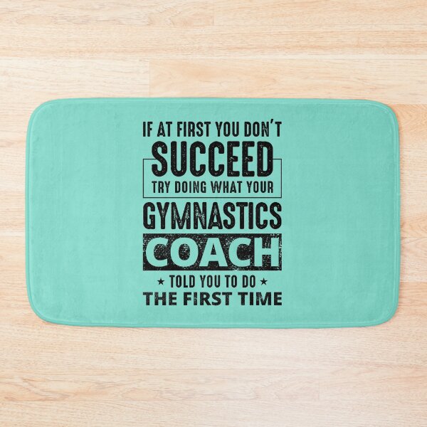Aperçu de l'œuvre Gymnaste Gymnaste Entraîneur de trampoline Tumbling créée et vendue par CuteDesigns1.