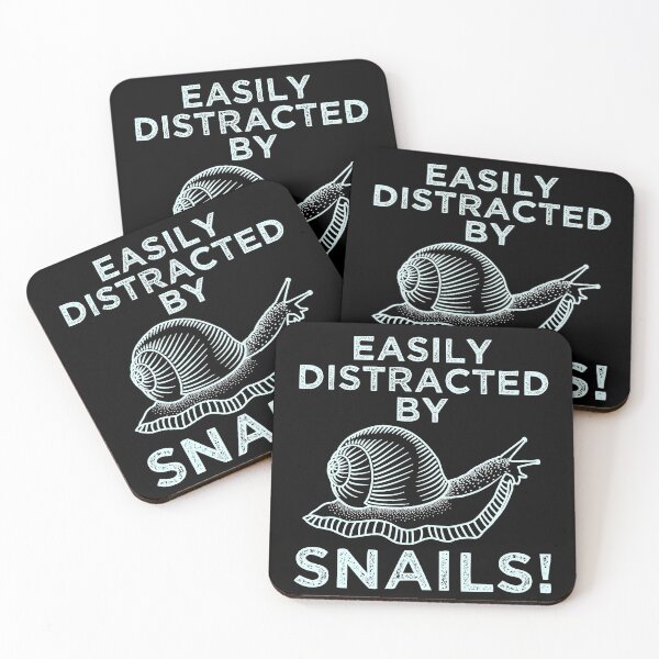 Item preview, Easily Distracted By Snails Snail Lovers Pet Snail Snail designed and sold by -JBell-.