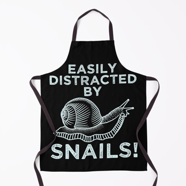 Item preview, Easily Distracted By Snails Snail Lovers Pet Snail Snail designed and sold by -JBell-.