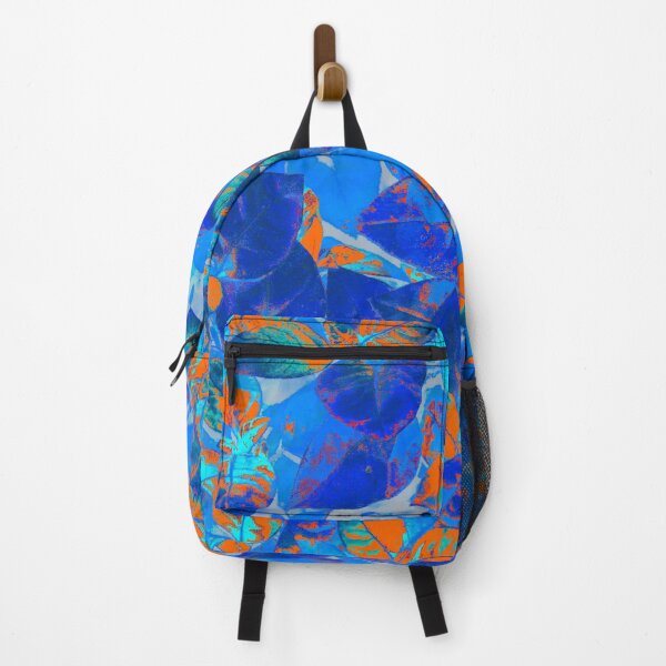 Item preview, Floral Motives With Blue and Orange Decorative Leaves designed and sold by IraNiva.