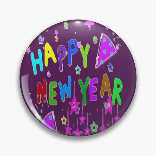 Item preview, Happy New Year Colorful Playful Happy Lettering Design,3, Howdy New Year,New Years Celebration, New Years Eve Countdown designed and sold by Adri Barnard.