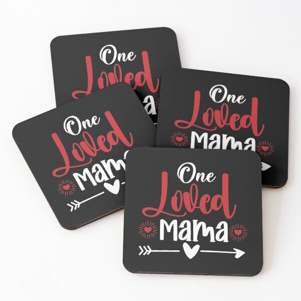 Item preview,   One Loved Mama Funny gift idea For Mom  designed and sold by Belhbib Art ⭐⭐⭐⭐⭐.