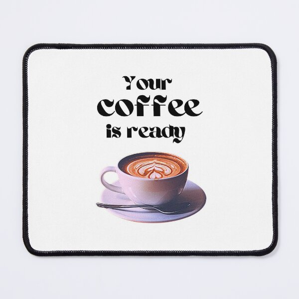 Item preview, Your cup of coffee is ready and it has some cream with a pattern on top #2 designed and sold by AnnaBBS.