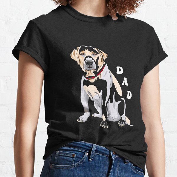 Lab Dad Fox Yellow Labrador Retriever Classic T-Shirt