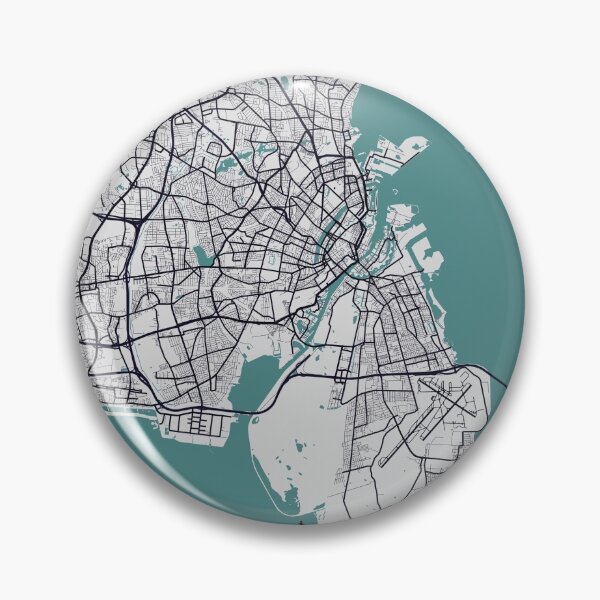 Item preview, Copenhague mapa dinamarca designed and sold by PostersProf1.