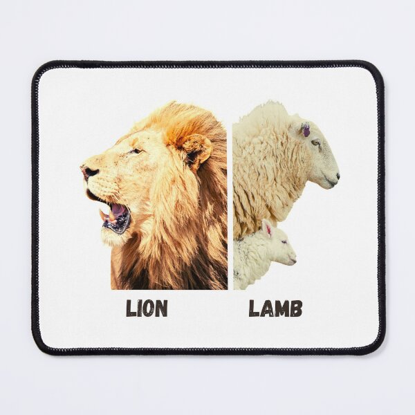 Item preview, A lion verses a lamb and a sheep 3 designed and sold by AnnaBBS.