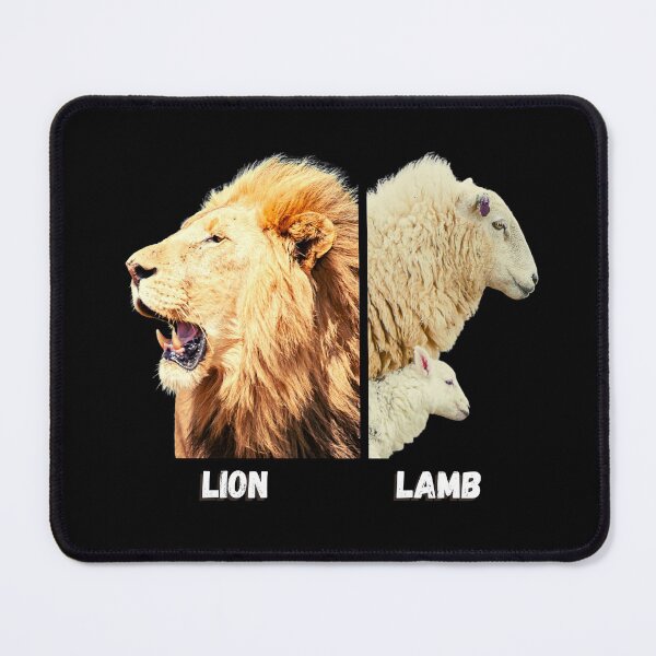 Item preview, A lion verses a lamb and a sheep 2 designed and sold by AnnaBBS.