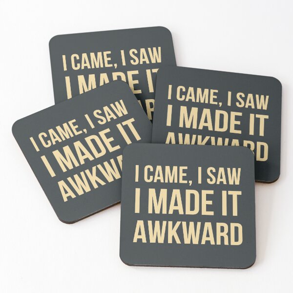 Item preview, I came, I saw, I made it awkward designed and sold by MamSelle.