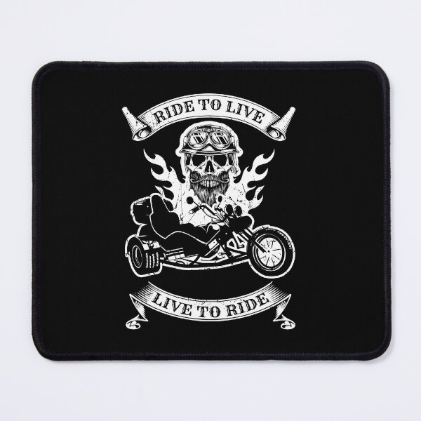 Item preview, Retro Triker Trike Motorcycle Ride To Live Motor Trikes Gift Patch designed and sold by stearman.
