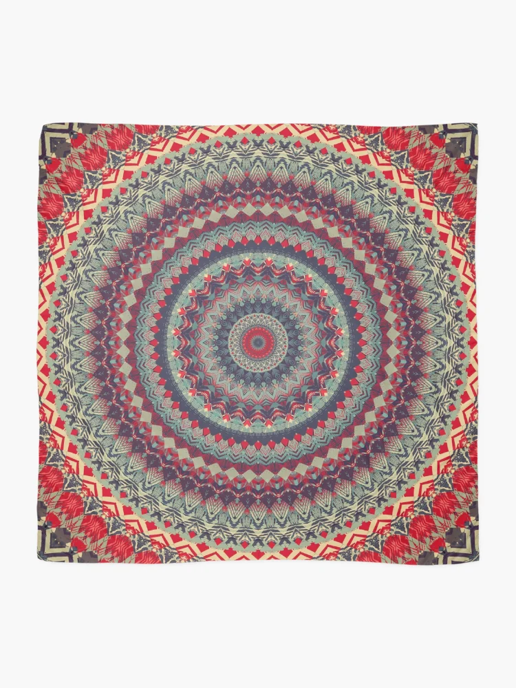 Thumbnail 2 of 3, Scarf, Mandala 167 designed and sold by Mandala Of Life.