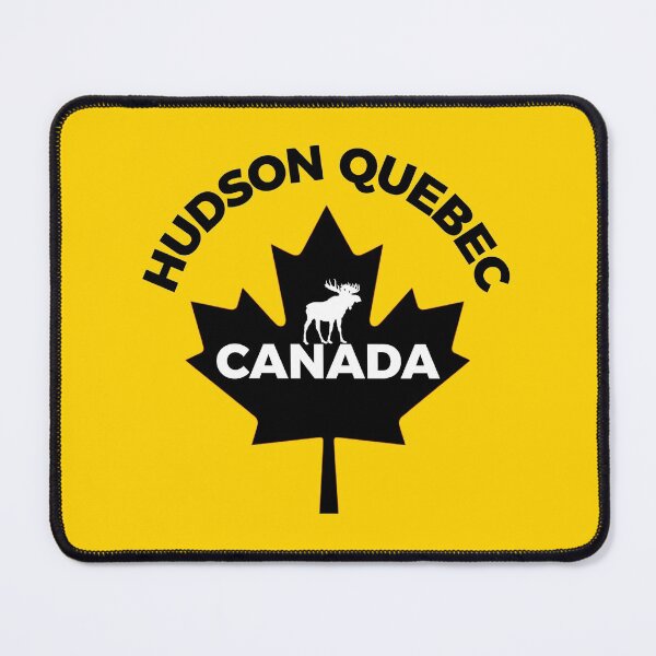 Item preview, Hudson Quebec Canada, Canada City - Canadian Maple Leaf designed and sold by kcaandwu.