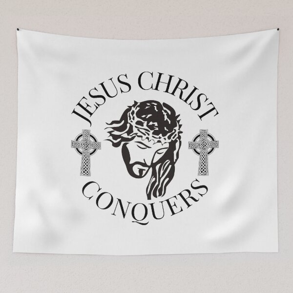 Aperçu de l'œuvre Ic Xc Nika Jésus-Christ conquiert créée et vendue par i-longmanshop.