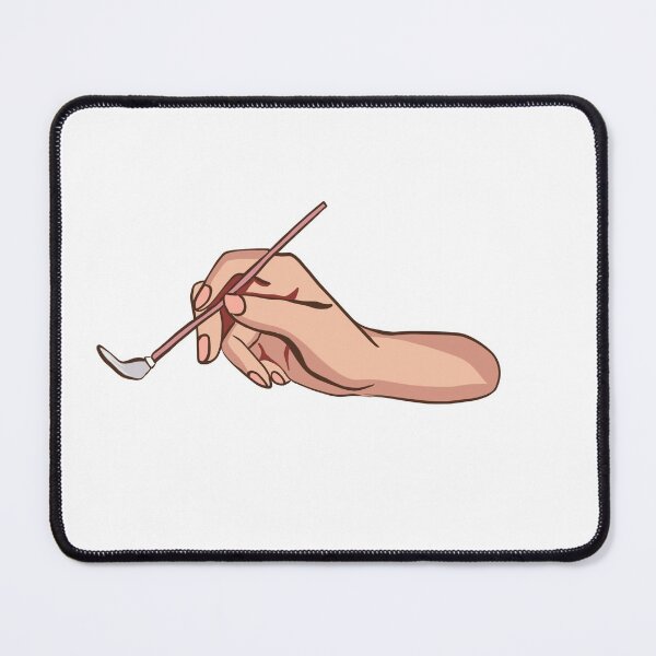 Item preview, Artistic hand with paint brush | artsy hand model | designed and sold by GirlofRandom.