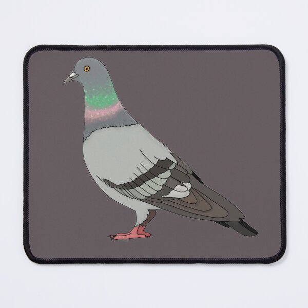 Item preview, pigeon walk 2020, grey background designed and sold by Naty Design Prague.