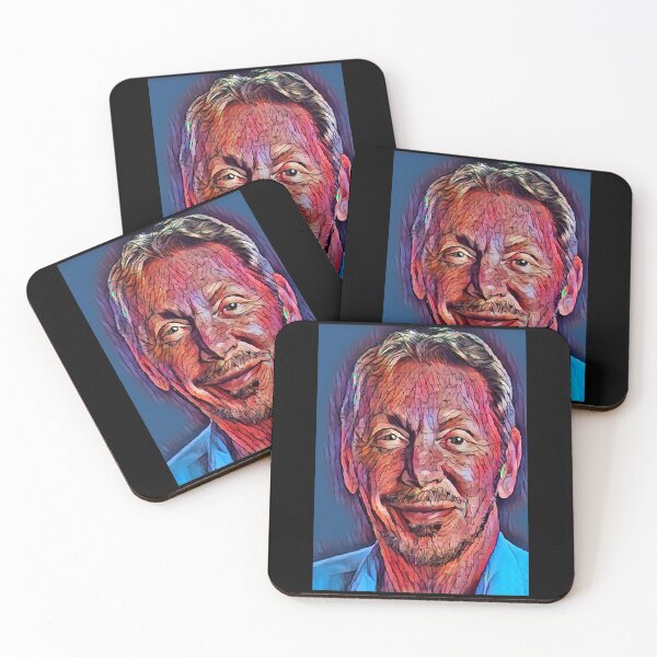 Item preview, Larry Ellison T-ShirtLarry Ellison CARTON ART  - entrepreneurs  motivation success work gifts designed and sold by MathJethro.