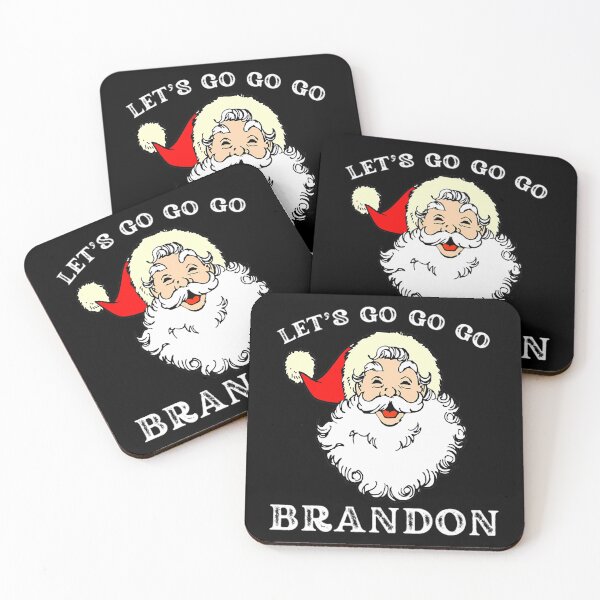 Artikelvorschau, Lets Go Brandon T-ShirtWeihnachten Let's Go Go Go Brandon Santa Claus Xmas entworfen und verkauft von MathJethro.