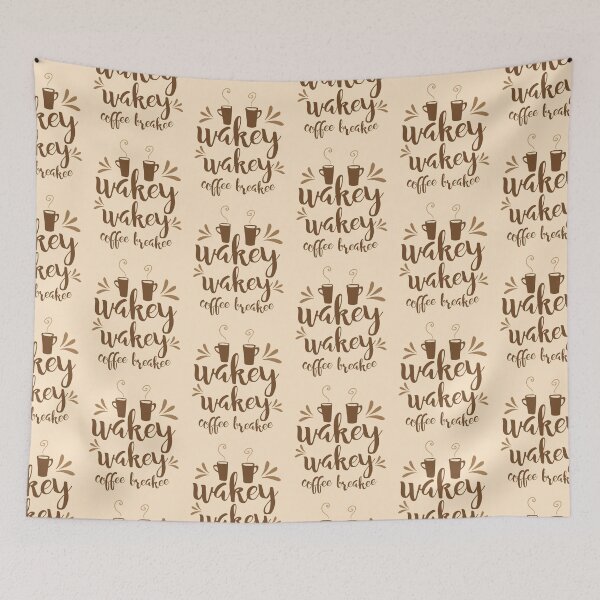 Item preview, Wakey Wakey coffee breakee designed and sold by jazzydevil.