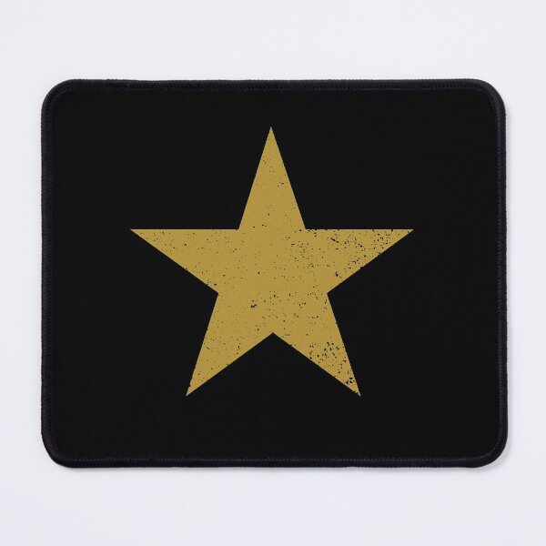 Item preview, Gold Star (On Black) designed and sold by STUDIO-72.