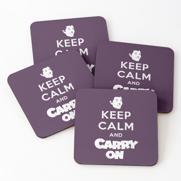 Item preview, Keep Calm And Carry On - Distressed Design designed and sold by risible.