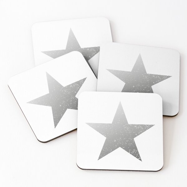 Item preview, Silver Star (On White) designed and sold by STUDIO-72.