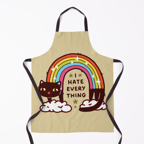 Item preview, Cute Sarcastic Rainbow Cat That Hates Everything designed and sold by LydiaLyd.