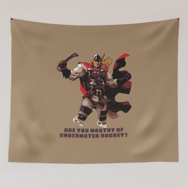 Item preview, Underwater Hockey Thor Are You Worthy designed and sold by UWH-Designs.