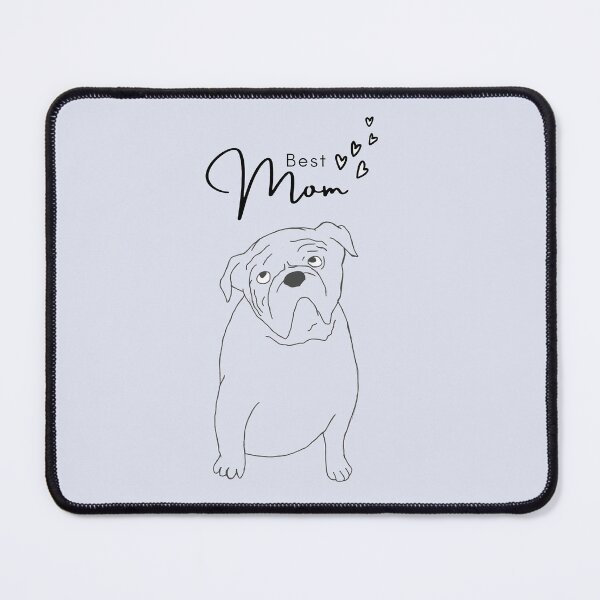Item preview, Cute bulldog & quot; Best mom & quot; designed and sold by SophieHueper.
