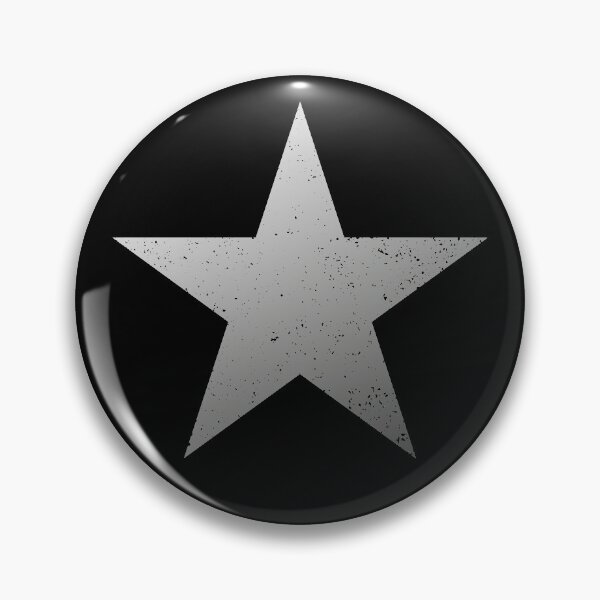 Item preview, Silver Star (On Black) designed and sold by STUDIO-72.