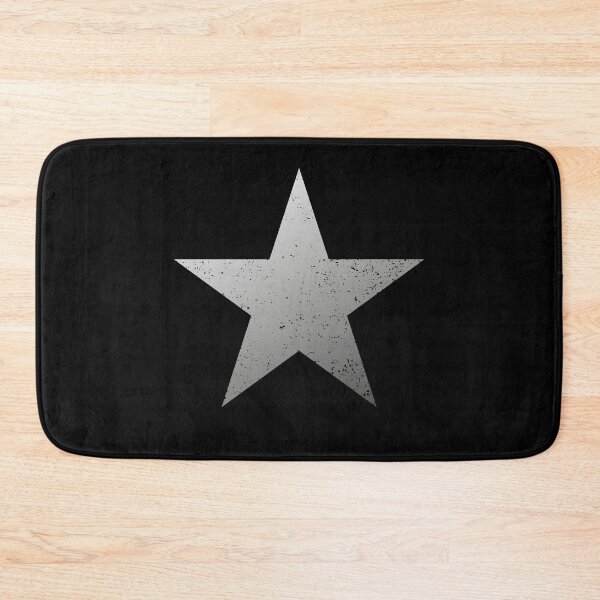 Item preview, Silver Star (On Black) designed and sold by STUDIO-72.