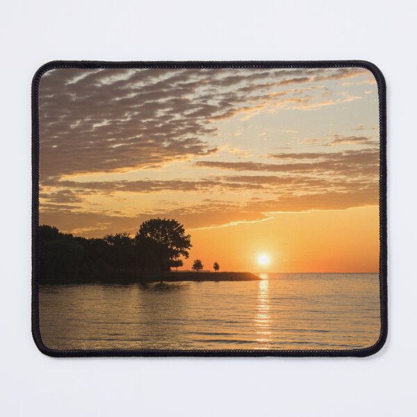 Item preview, Right on Point - Peninsular Sunrise over Lake Ontario in Toronto - Vertical View designed and sold by Georgia Mizuleva.
