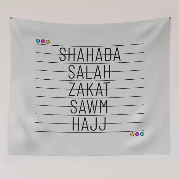 Item preview, Muslim - The Five Pillars of Islam designed and sold by ClickForMore.